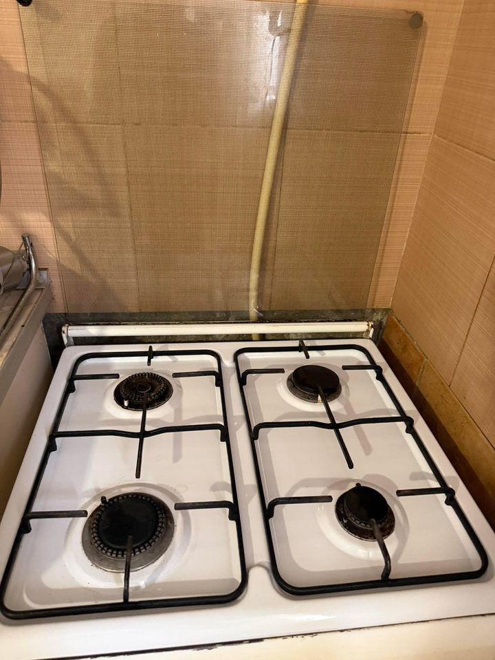 After — Gas stove